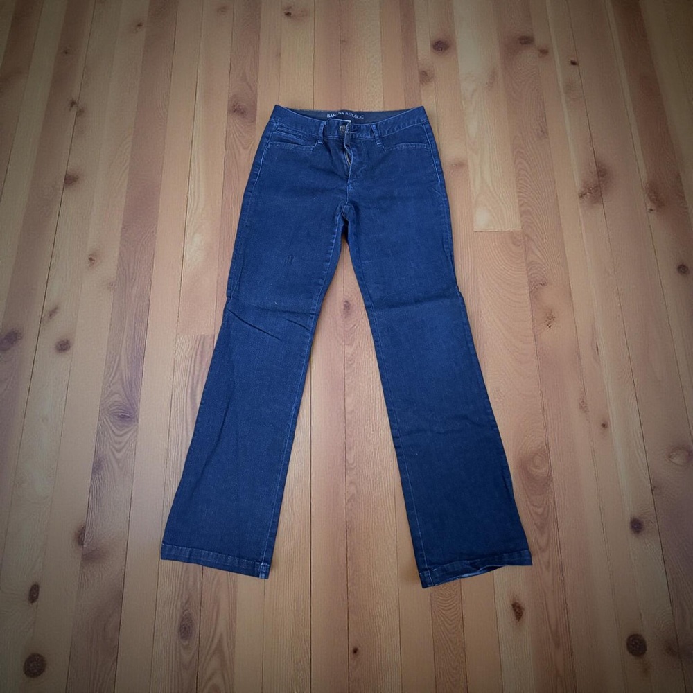 Banana Republic Dark Blue Flare Jeans